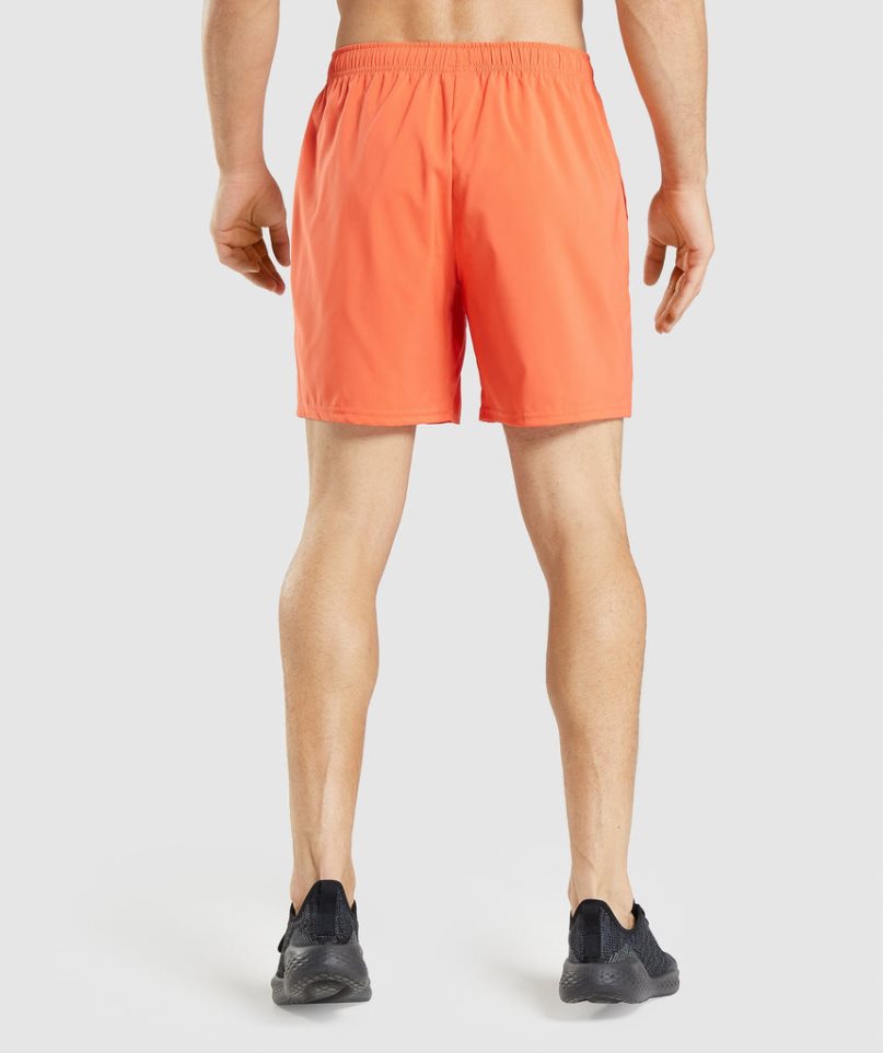 Gymshark Arrival Kurze Hose Herren Orange | 75931JILQ