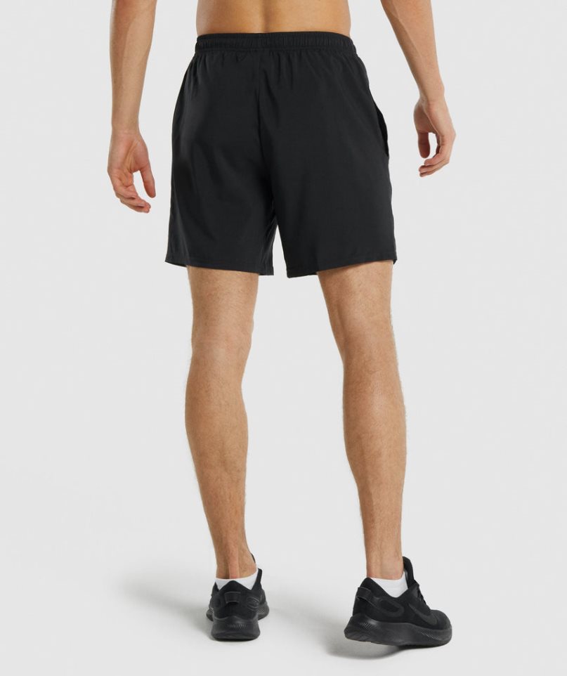 Gymshark Arrival Kurze Hose Herren Schwarz | 02186UNQF