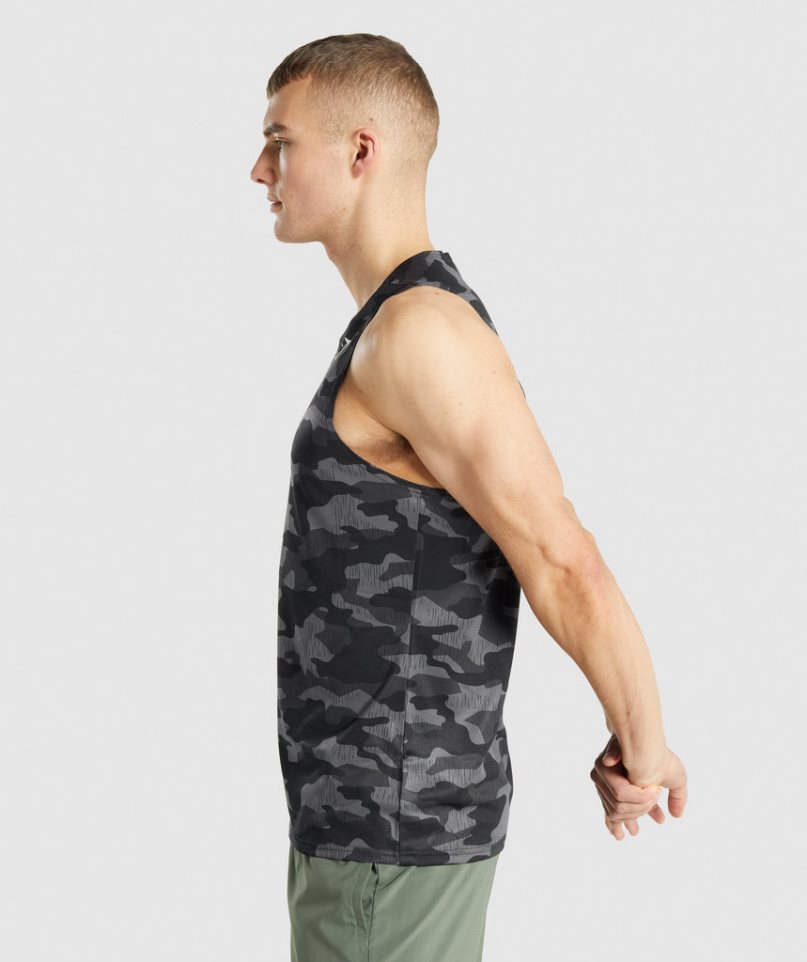 Gymshark Arrival Muskelshirt Herren Camouflage | 67134FCHP