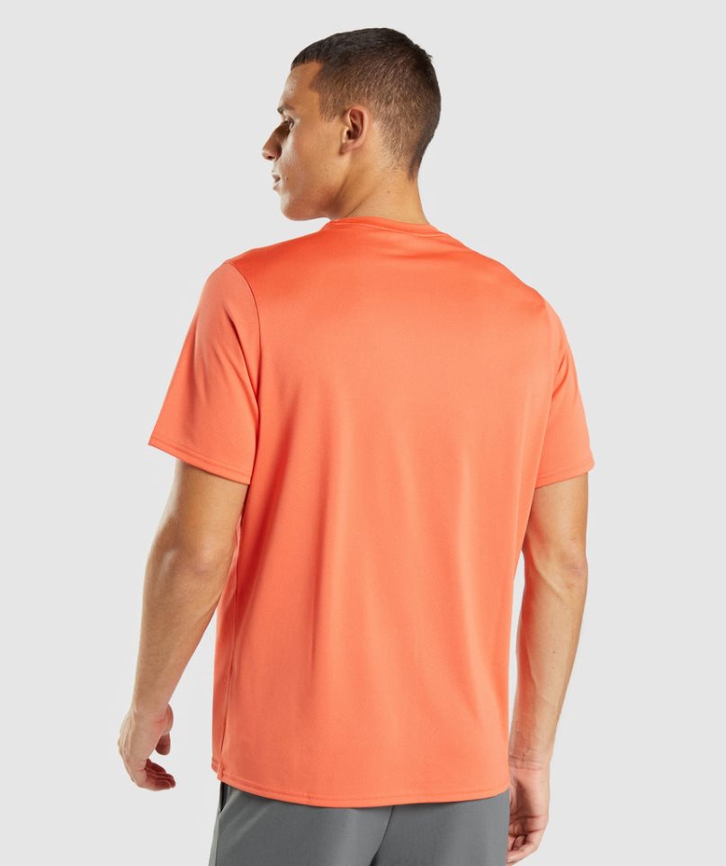 Gymshark Arrival Regular Fit T-shirts Herren Orange | 79186PWCN