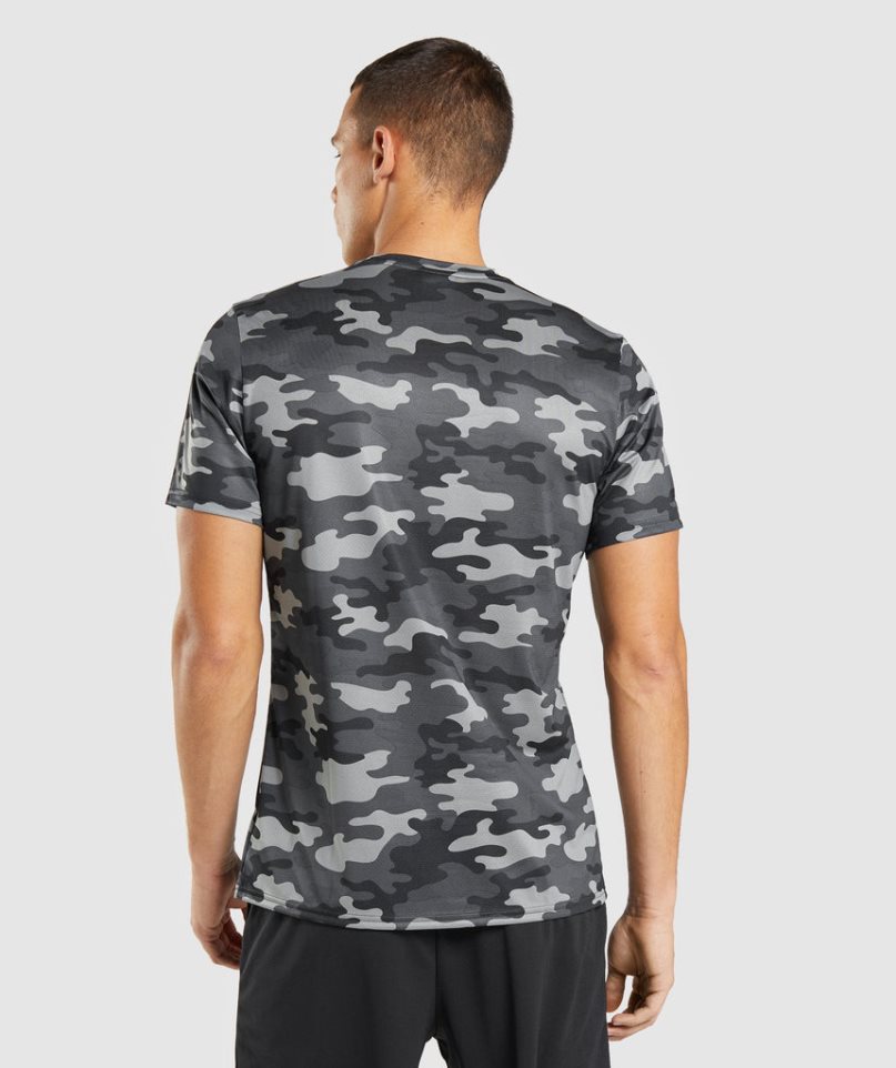 Gymshark Arrival T-shirts Herren Camouflage | 02468EYKO