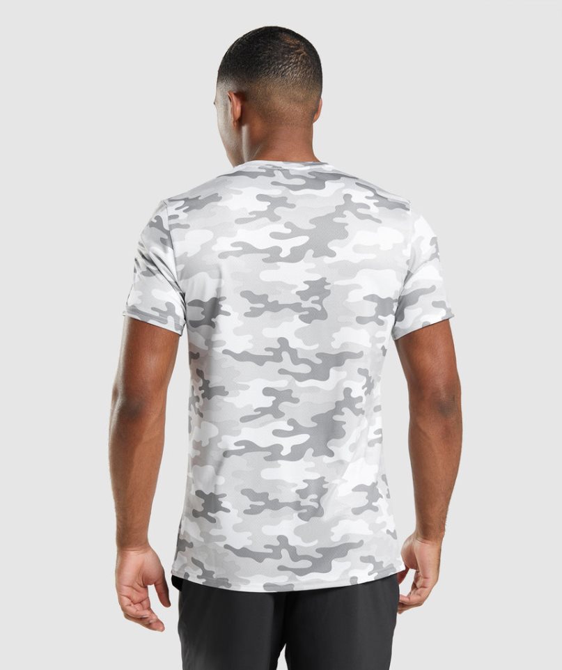 Gymshark Arrival T-shirts Herren Camouflage | 46378CIAL