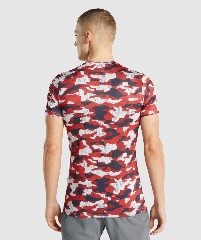 Gymshark Arrival T-shirts Herren Camouflage | 84962OLND