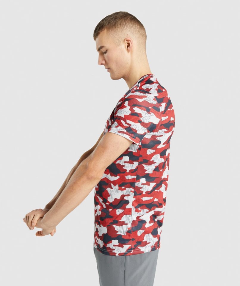 Gymshark Arrival T-shirts Herren Camouflage | 84962OLND