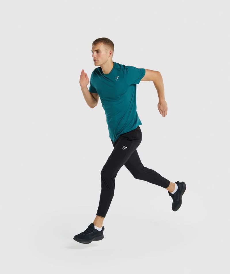 Gymshark Arrival Woven Jogginghose Herren Schwarz | 45872ABXJ