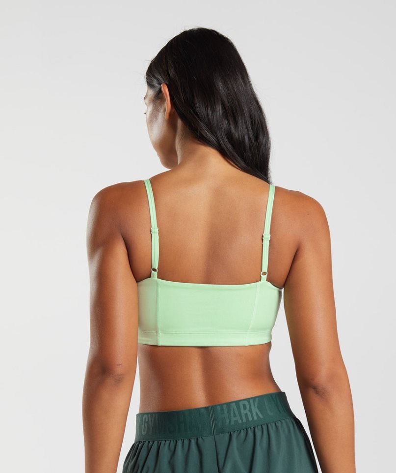 Gymshark Bandeau Sport Bh Damen Mintfarben | 98031PDHQ