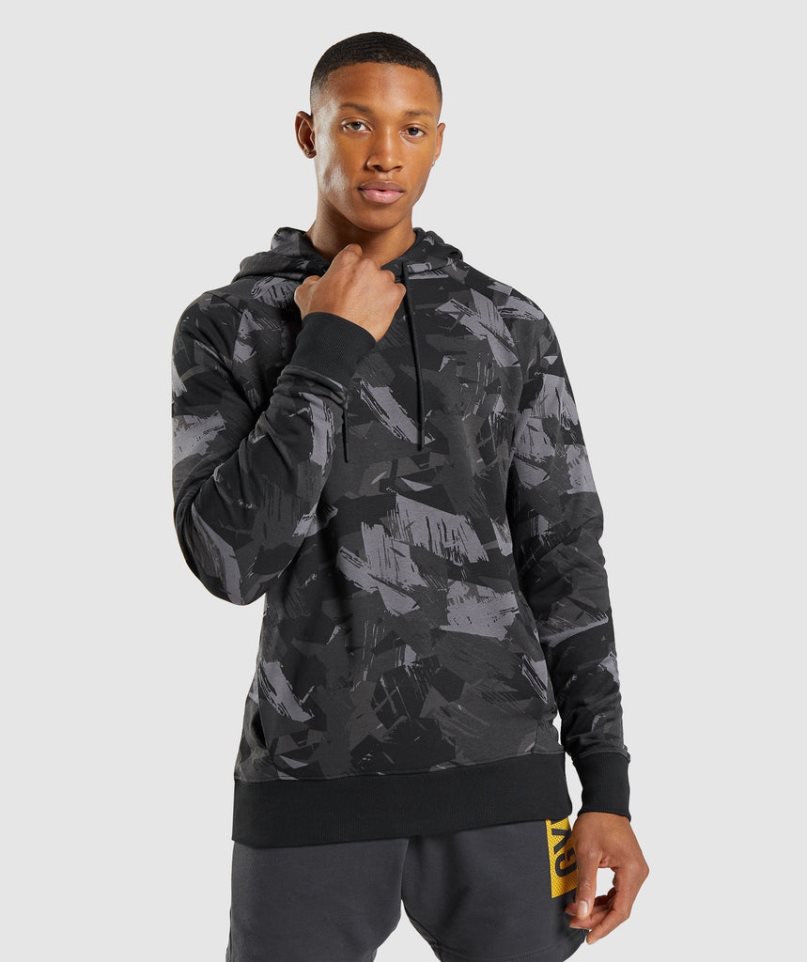 Gymshark Bold Hoodie Herren Camouflage | 97365CSAD