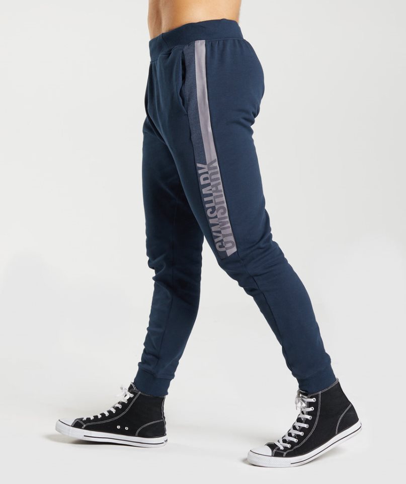 Gymshark Bold React Jogginghose Herren Navy | 59176JRFV