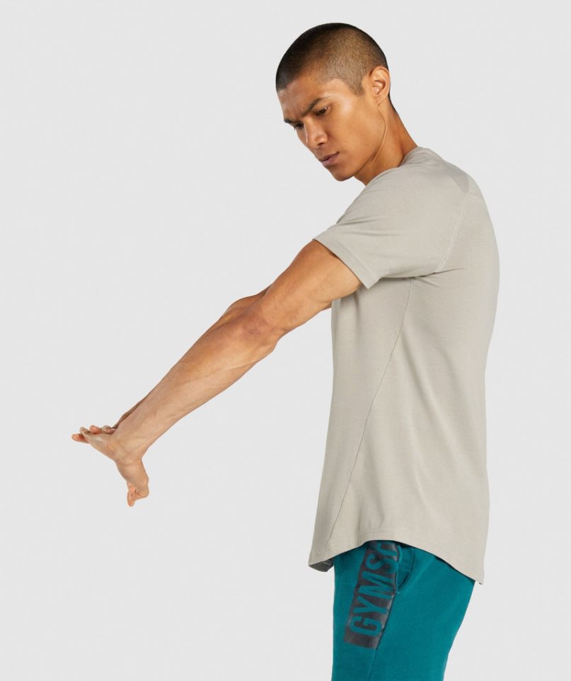 Gymshark Bold T-shirts Herren Grau | 41579WFQC