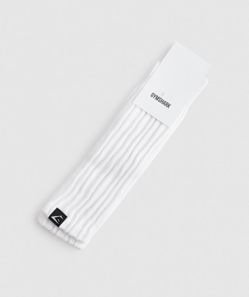 Gymshark Comfy Rest Day Socken Weiß | 14872QUTP