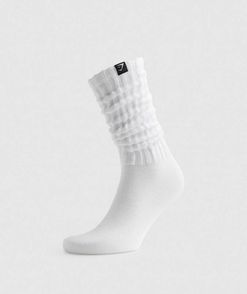 Gymshark Comfy Rest Day Socken Weiß | 14872QUTP