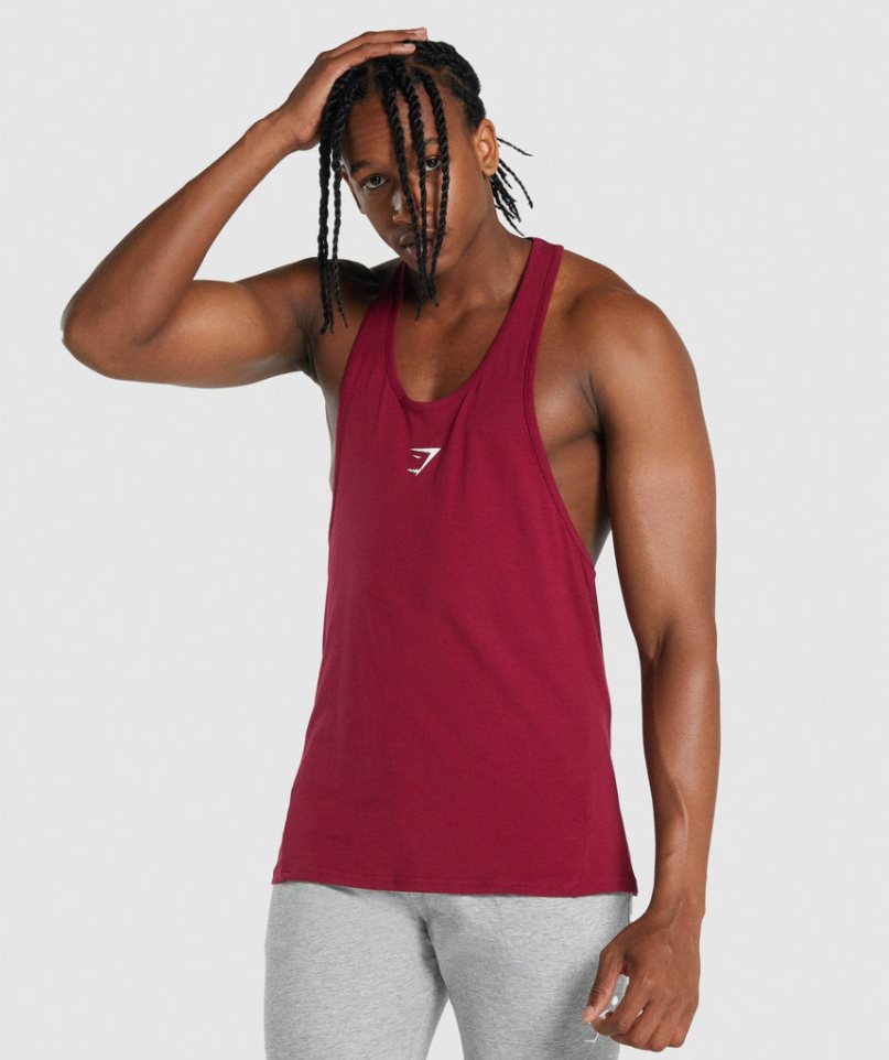 Gymshark Critical 2.0 Stringer Muskelshirt Herren Fuchsie | 41528ZDOB