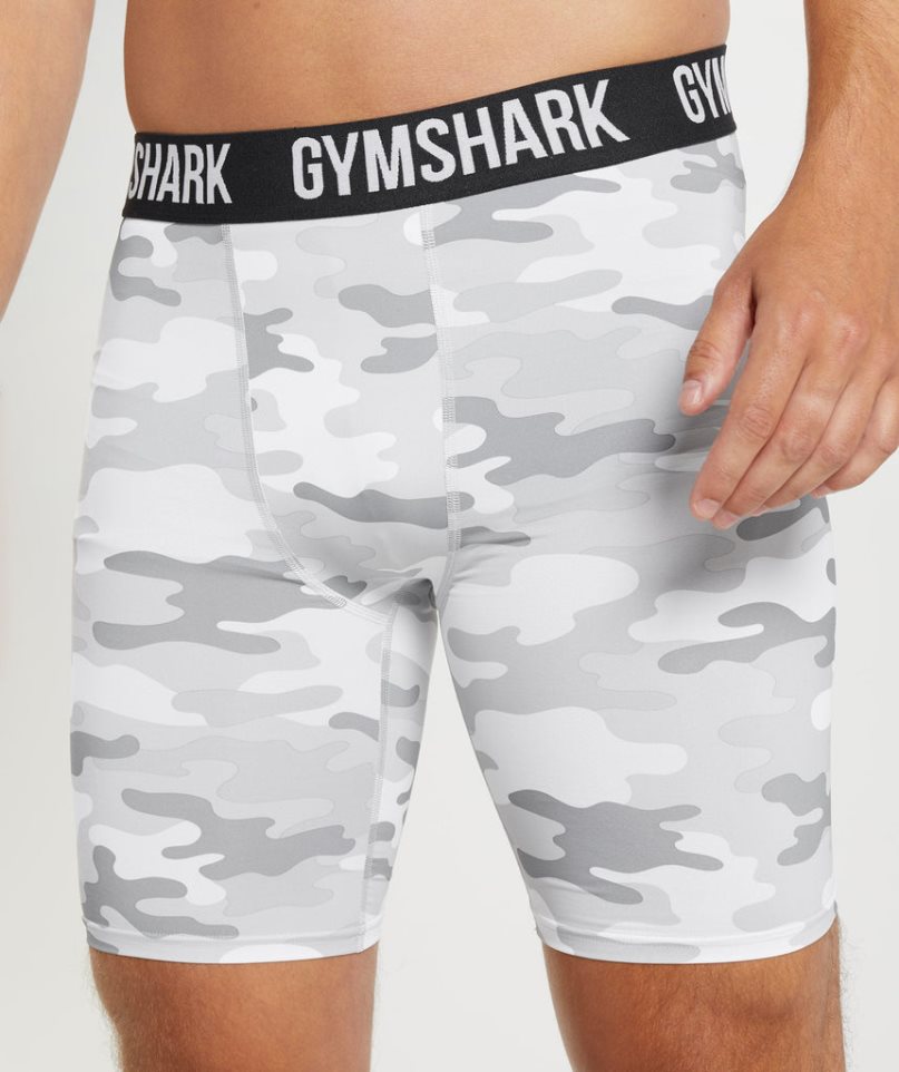 Gymshark Element Baselayer Kurze Hose Herren Camouflage | 01296TFNX