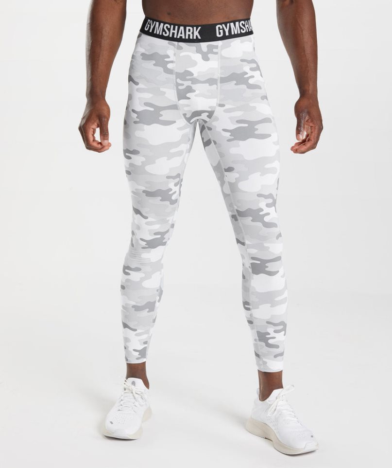 Gymshark Element Baselayer Leggings Herren Camouflage | 31602XHBE