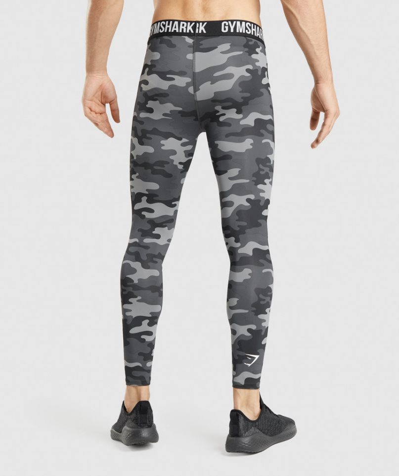 Gymshark Element Baselayer Leggings Herren Camouflage | 54086OIHP