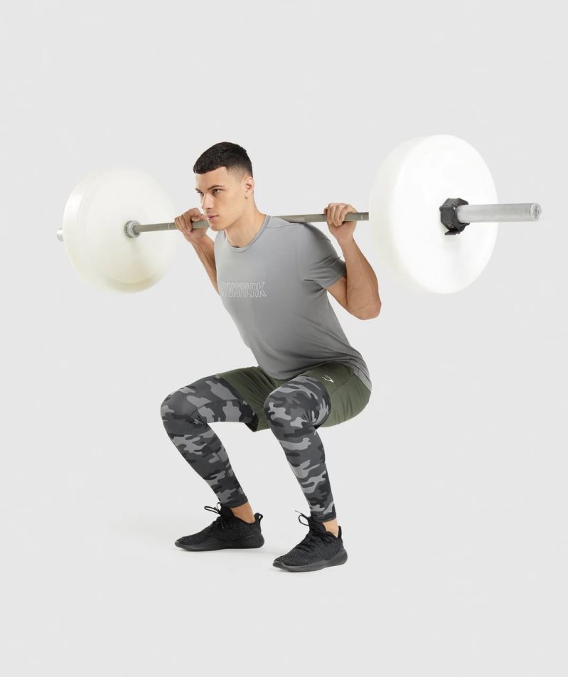 Gymshark Element Baselayer Leggings Herren Camouflage | 54086OIHP