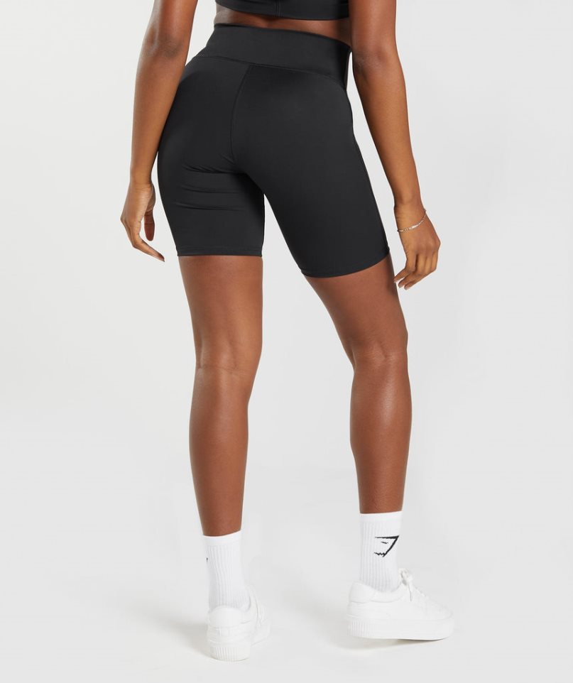 Gymshark Elevate Cycling Kurze Hose Damen Schwarz | 40873PUJI