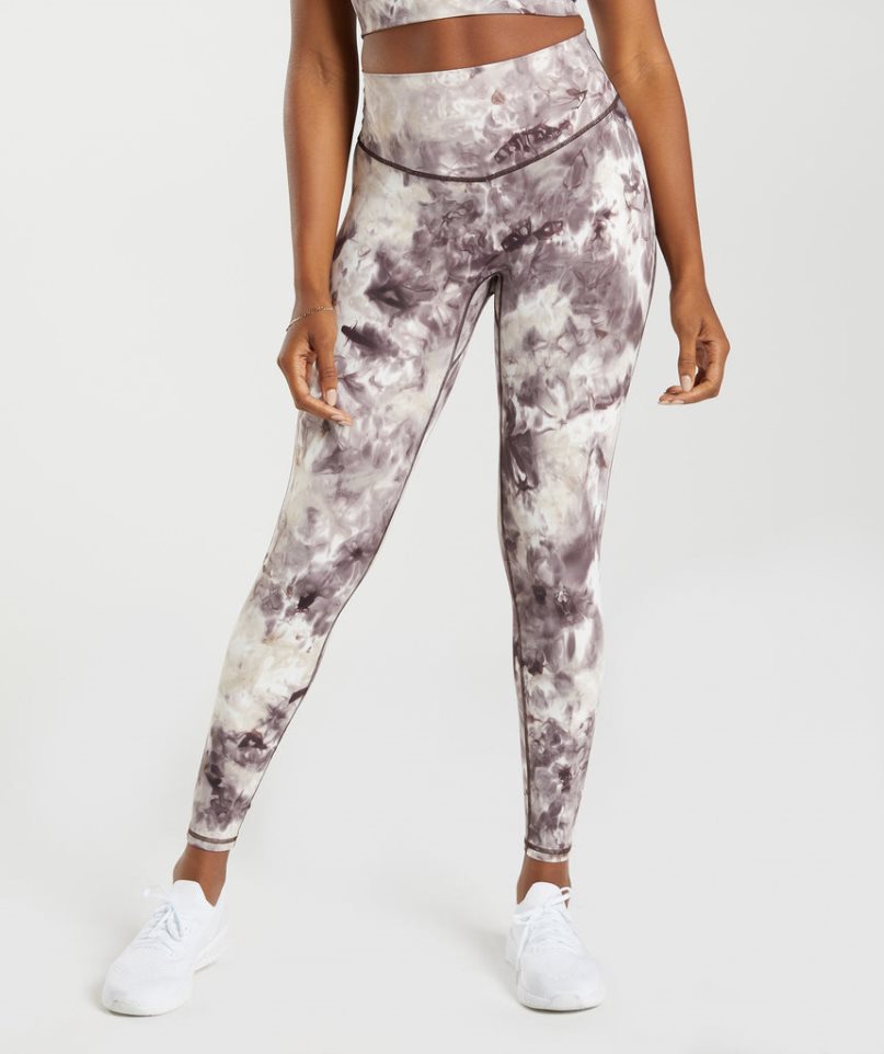 Gymshark Elevate Leggings Damen Braun | 32568VOEC