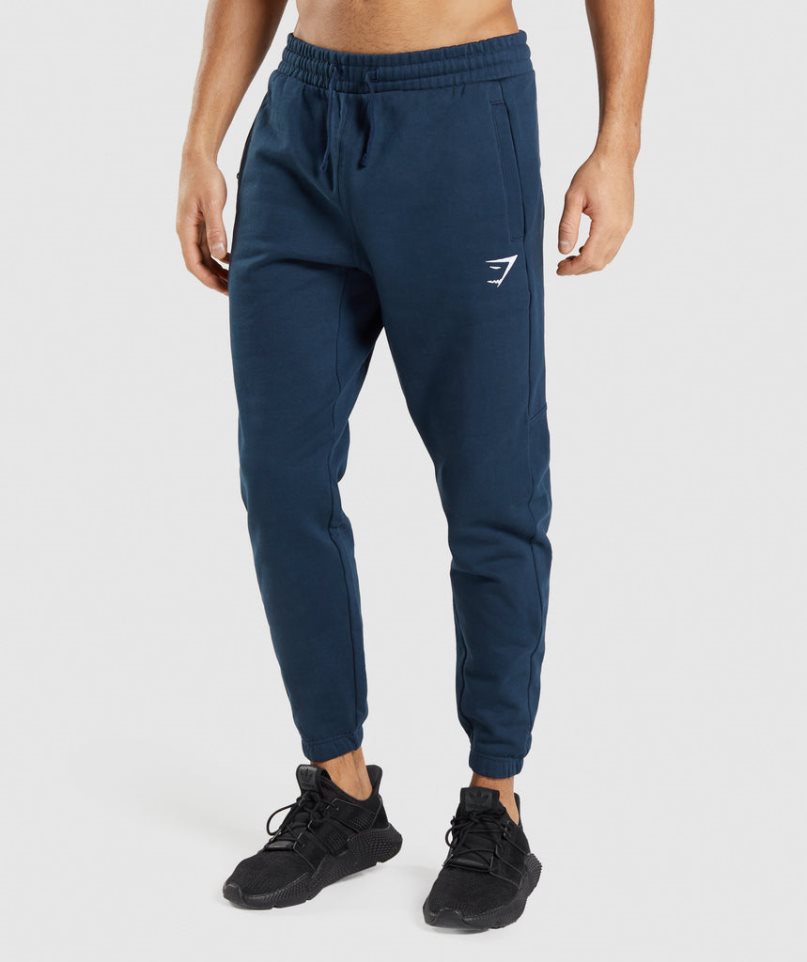 Gymshark Essential Jogginghose Herren Navy | 32684PAHO