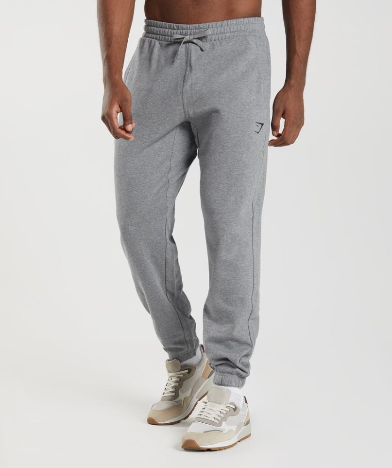 Gymshark Essential Oversized Jogginghose Herren Grau | 47160WLPM