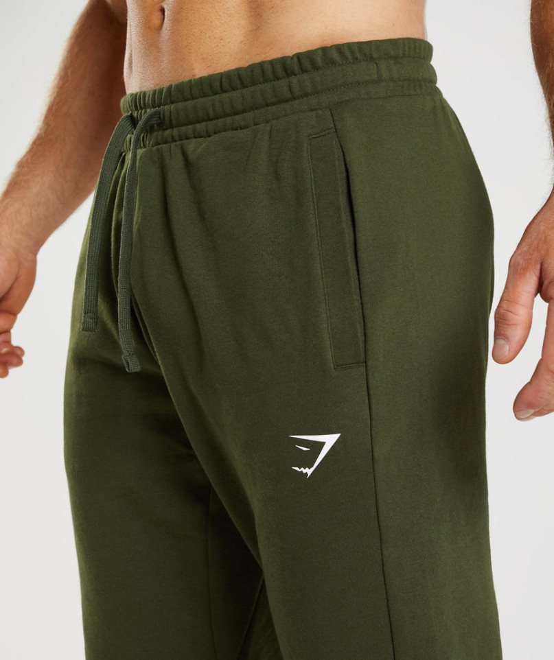 Gymshark Essential Oversized Jogginghose Herren Olivgrün | 91428MGHV