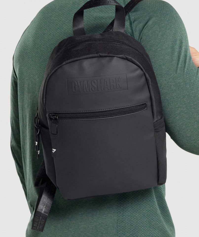 Gymshark Everyday Mini Rucksäcke Schwarz | 58417CVUK