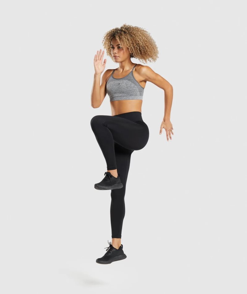 Gymshark Flex High Waisted Leggings Damen Schwarz | 26754OUGX