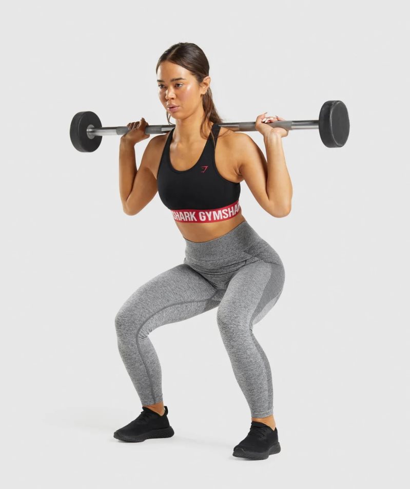 Gymshark Flex High Waisted Leggings Damen Grau | 78692ELHY