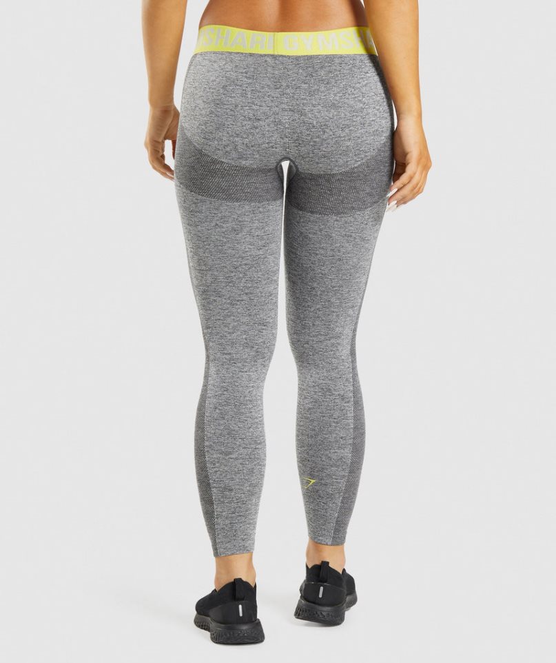 Gymshark Flex Low Rise Leggings Damen Grau | 48315BHPQ