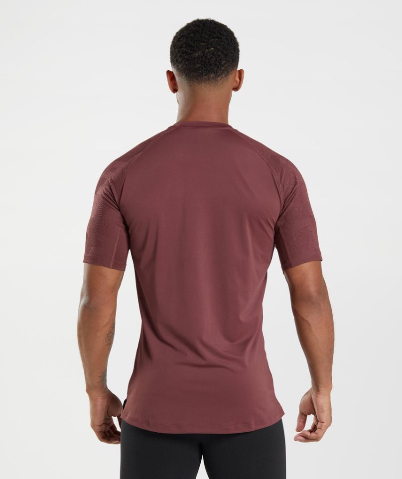 Gymshark Form T-shirts Herren Braun | 72365GSFY