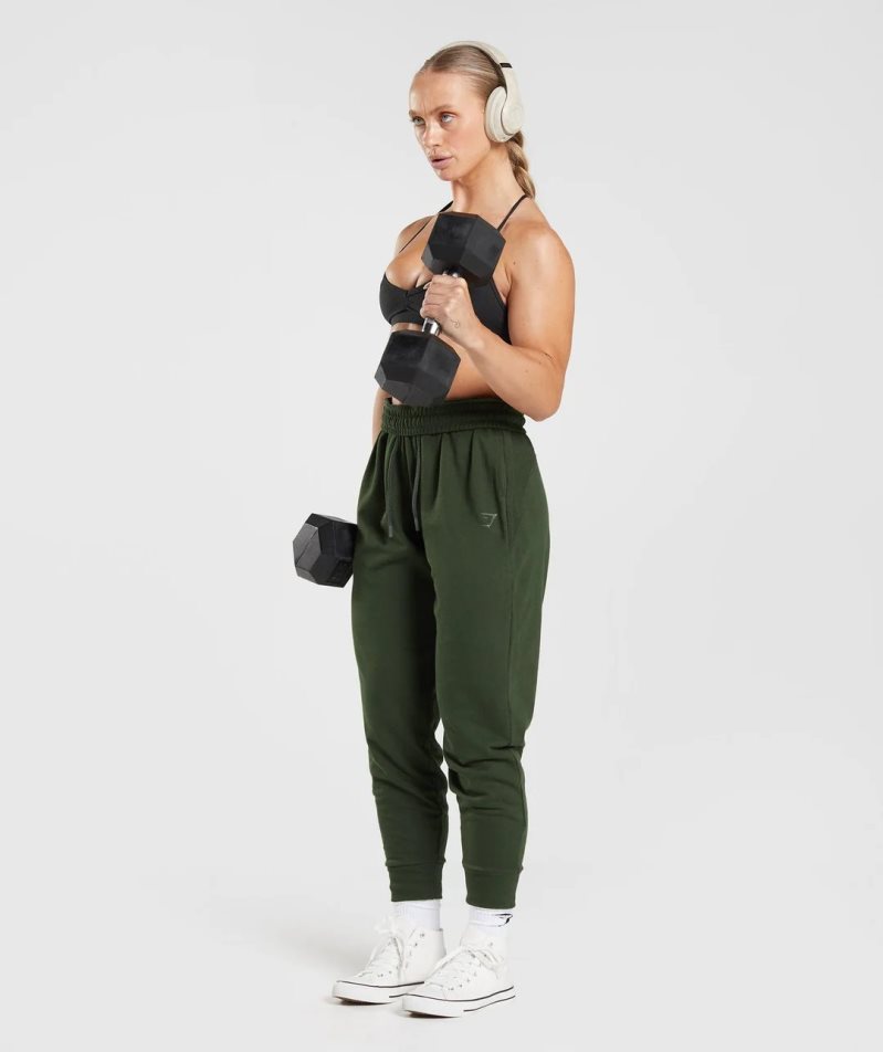 Gymshark GS Power Jogginghose Damen Olivgrün | 80675WLSE