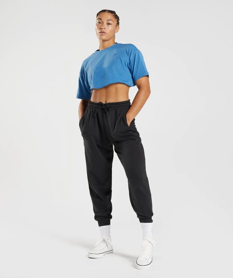 Gymshark GS Power Jogginghose Damen Schwarz | 56317AWQM