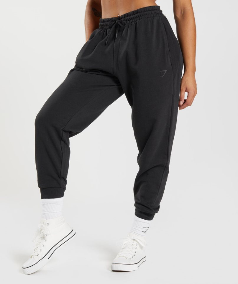 Gymshark GS Power Jogginghose Damen Schwarz | 56317AWQM