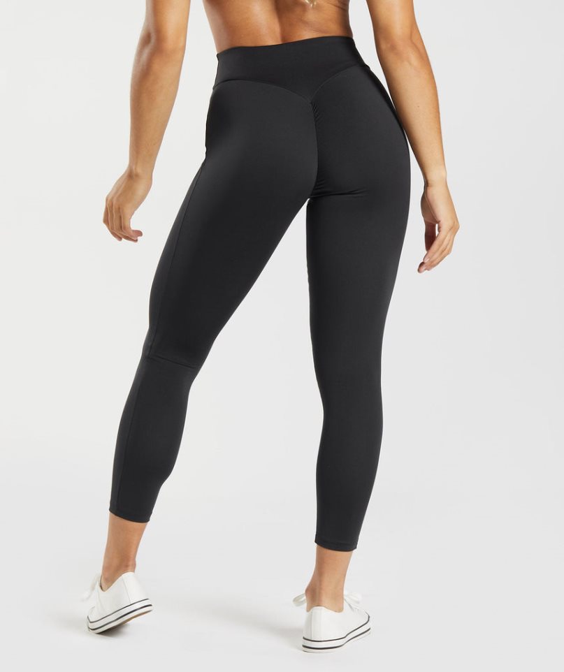 Gymshark GS Power Original Leggings Damen Schwarz | 69401YUTJ