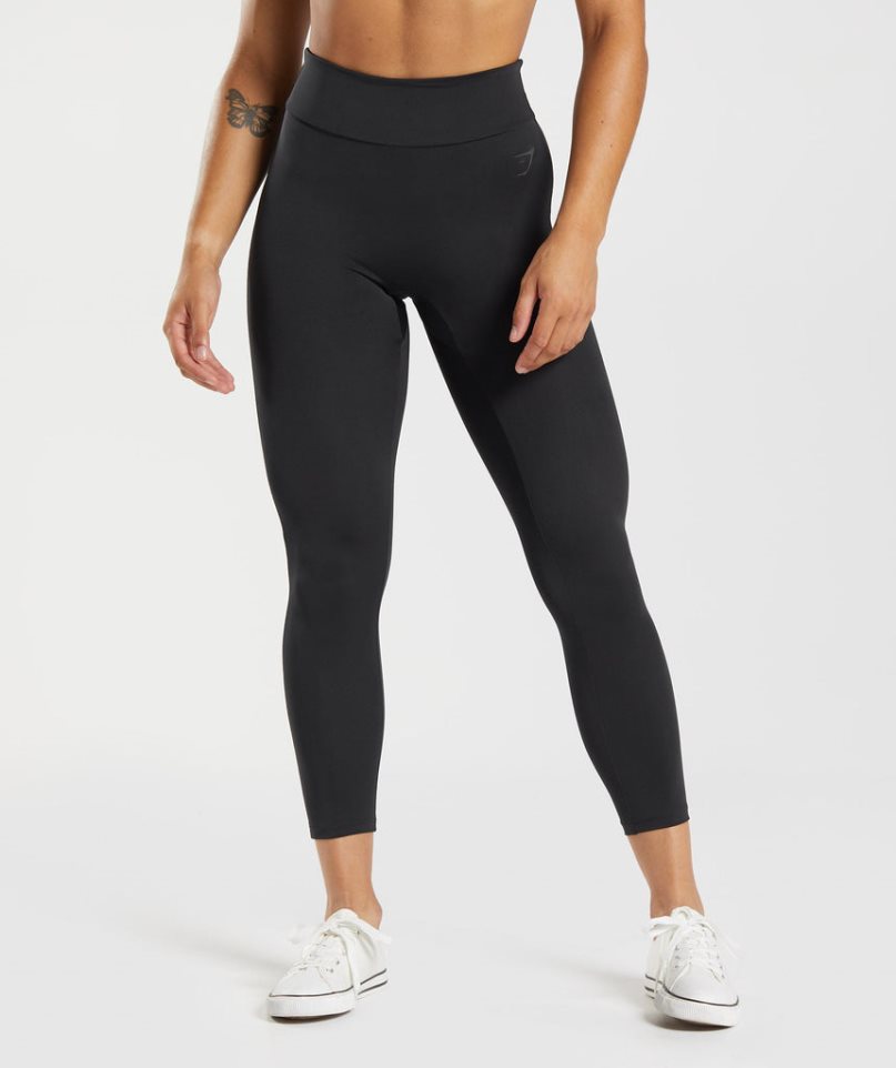 Gymshark GS Power Original Leggings Damen Schwarz | 69401YUTJ