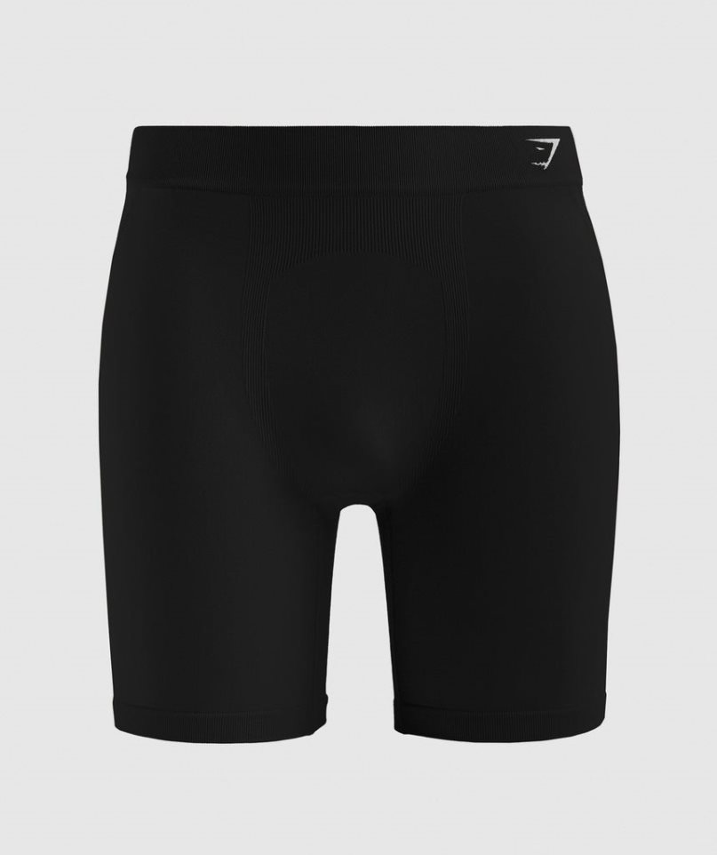 Gymshark Hybrid Boxer Unterwäsche Herren Schwarz | 18594UJTA