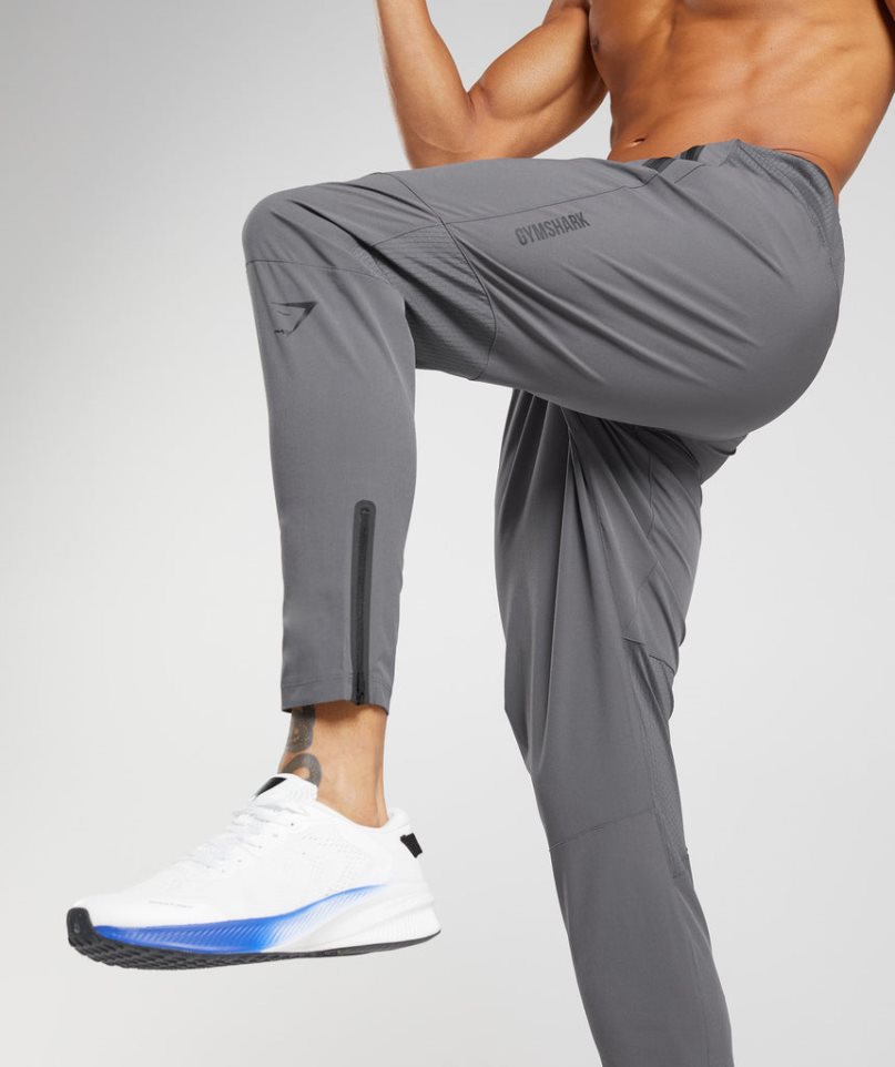 Gymshark Hybrid Woven Jogginghose Herren Grau | 48162FUWO