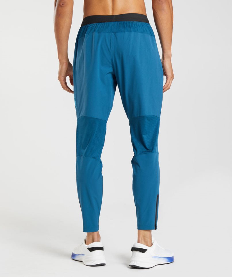 Gymshark Hybrid Woven Jogginghose Herren Blau | 72364ZPTQ