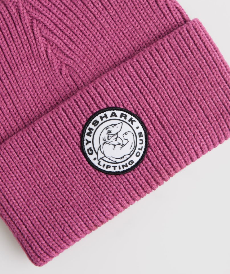 Gymshark Legacy Deep Cuff Mütze Rosa | 59468PCHQ