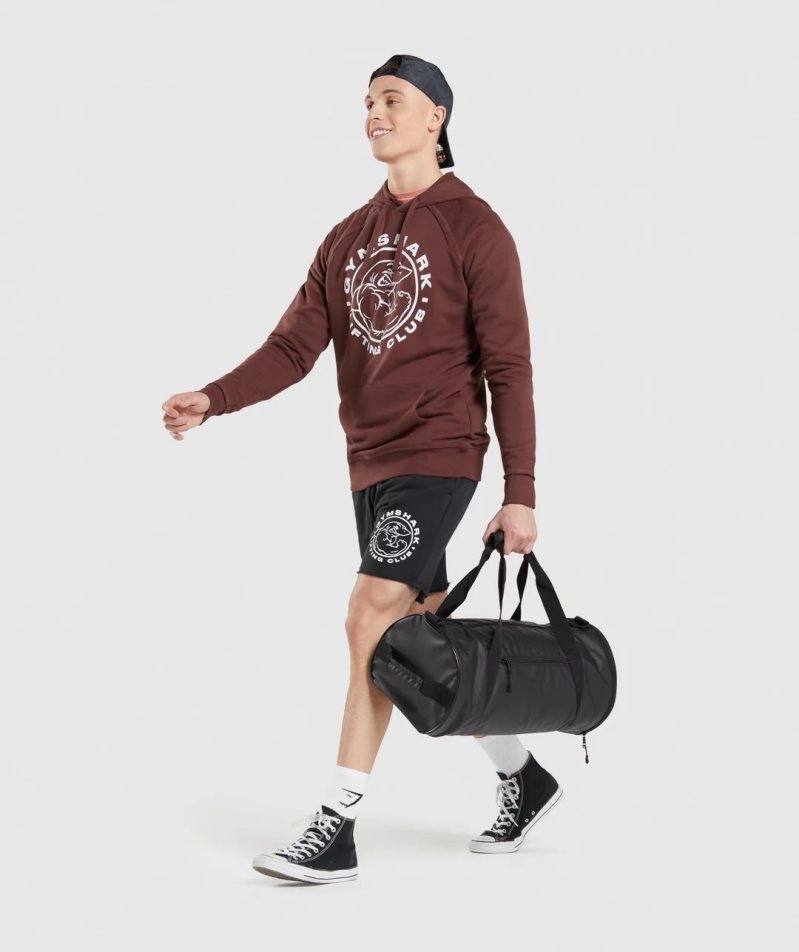 Gymshark Legacy Hoodie Herren Braun | 39710VJTF