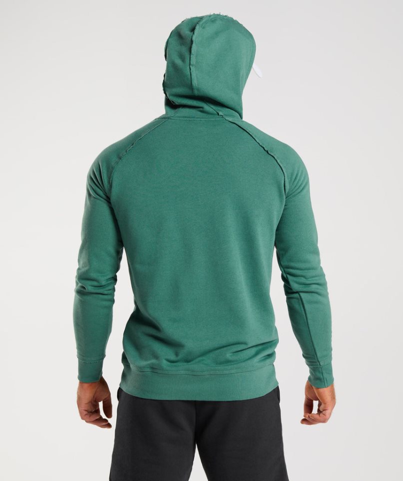 Gymshark Legacy Hoodie Herren Grün | 21046XGKM