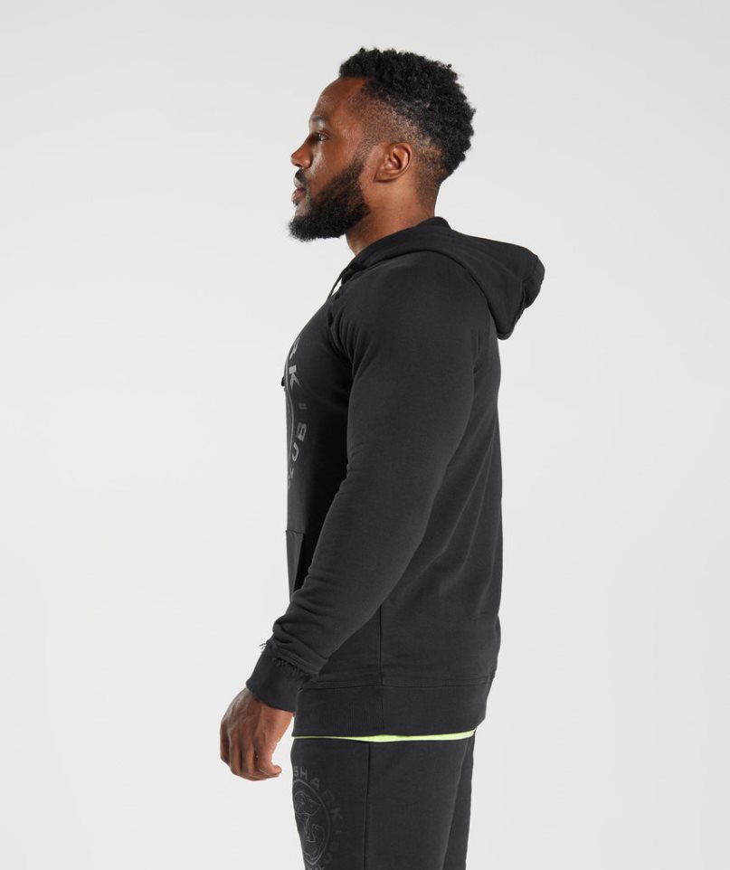 Gymshark Legacy Hoodie Herren Schwarz | 57810XSNA