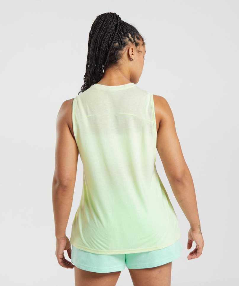 Gymshark Legacy Muskelshirt Damen Mintfarben | 81324YKCL