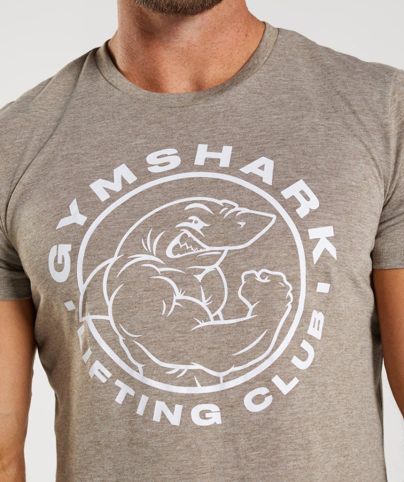 Gymshark Legacy T-shirts Herren Grau | 32514EZLR