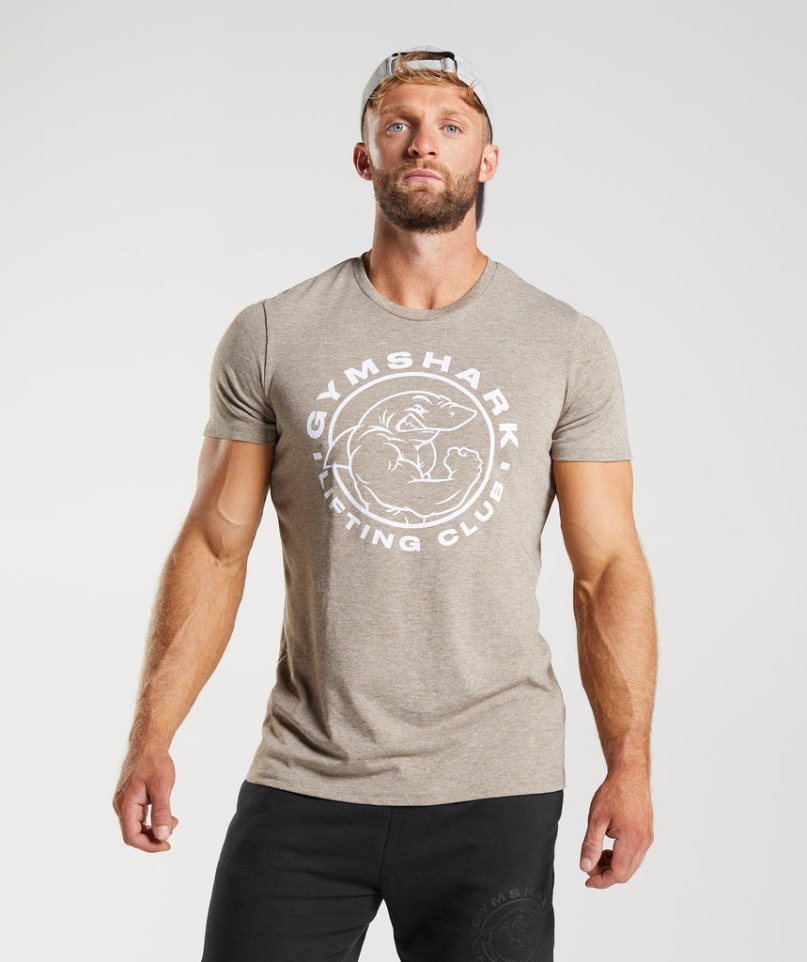 Gymshark Legacy T-shirts Herren Grau | 32514EZLR