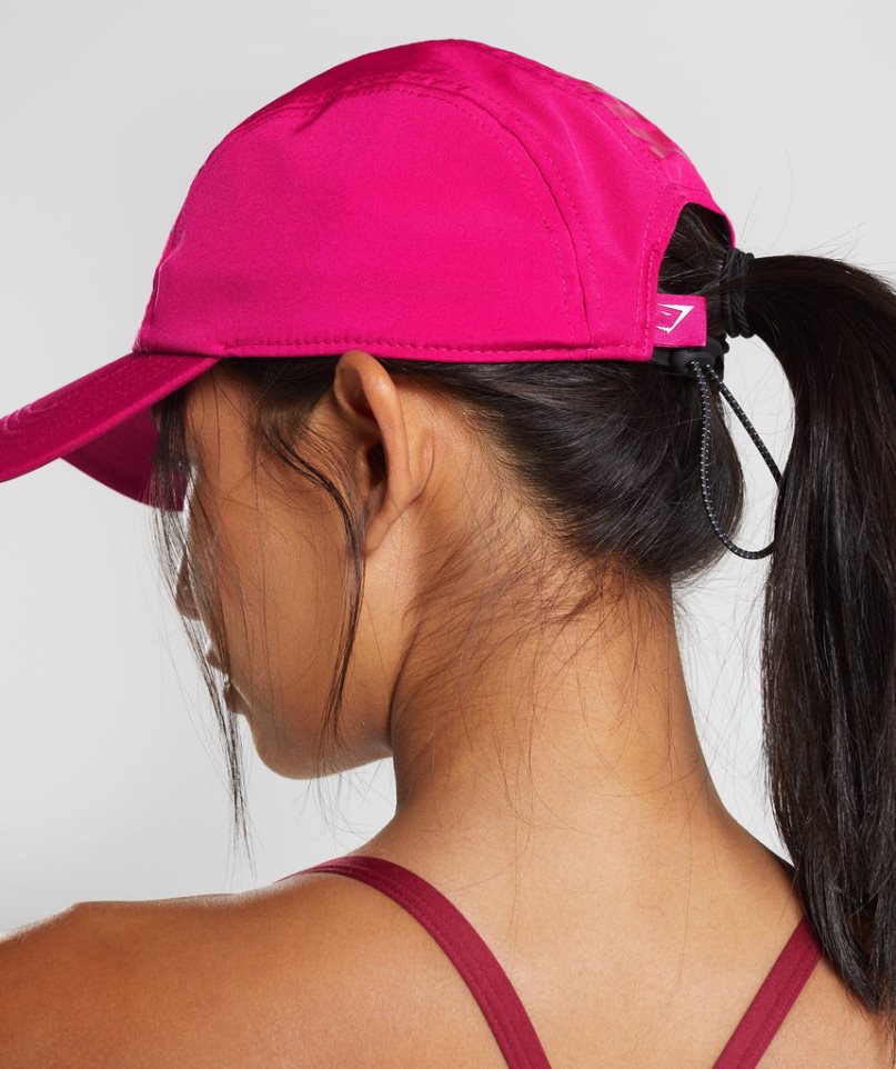 Gymshark Logo 5 Panel Kappen Rosa | 74280BADX