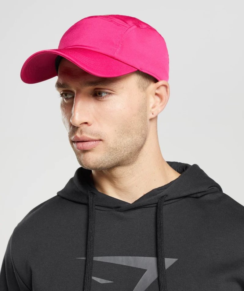 Gymshark Logo 5 Panel Kappen Rosa | 74280BADX