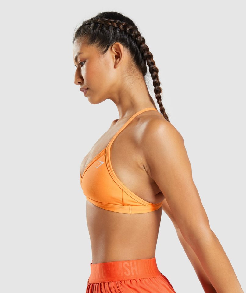 Gymshark Minimal Sport Bh Damen Orange | 89375RCTD