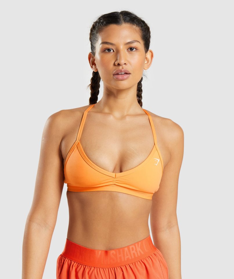 Gymshark Minimal Sport Bh Damen Orange | 89375RCTD