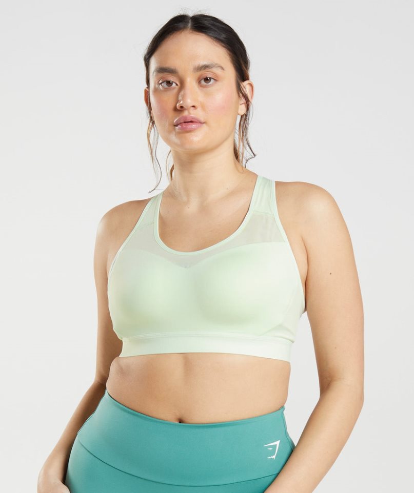 Gymshark Open Back Sport Bh Damen Mintfarben | 62157VXBQ